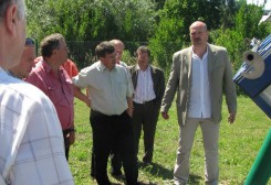 Tomasz Klemann w lipcu 2011 gościł miejskich radnych i przewodniczących osiedlowych samorządów