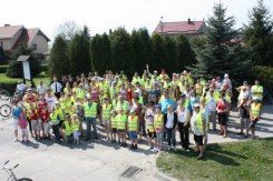 Uczestnicy rajdu. 