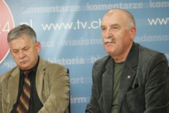Aleksander Mrówczyński i Bogdan Kuffel w Bez Montażu z 8 maja.