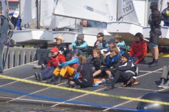 Zawodnicy LKS i ChKŻ.