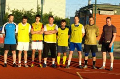 Na zdjęciu zwycięzcy drużyna Myk