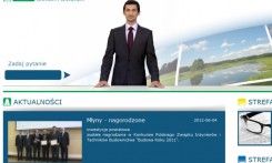 Widok strony głównej www.bizneschojnice.eu z 4.06.2012