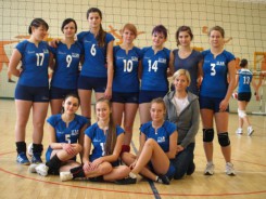 Na zdjęciu: wicemistrzynie MALPS w kategorii dziewcząt ze szkół ponadgimnazjalnych, drużyna II LO Chojnice.