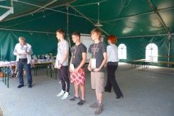 W środku Dawid Różański.