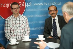 Krzysztof Haliżak i Edward Pietrzyk w Bez Montażu z 24.09.2012