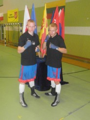 Na zdjęciu od lewej Dominik Gołuński, Karol Gierszewski.