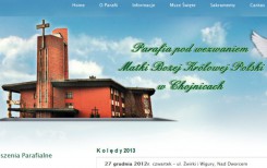 Parafia pw. MBKP od 2012 roku ma stronę w Internecie.