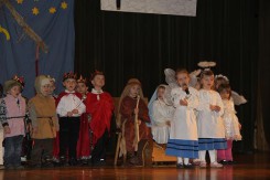 Dzieci z przedszkola w Czyczkowach.