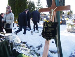 W sobotę 23 marca na cmenatrzu komunalnym odbył się pogrzeb Stanisława Sobczaka