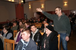 Pod koniec lutego w sali WDK spotkali się mieszkańcy Ogorzelin z władzami gminy Chojnice.