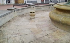 Działająca od 2002 roku fontanna jeszcze nie miała większego remontu.
