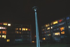 Ta lampa oświetlała od 1987 do 31.03.2013 chodnik przed budynkiem Jana Pawła II 3.