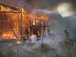 Spłonęła stodoła