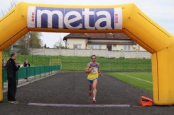 Na zdjęciu: zwycięzca biegu na 10 kilometrów Sergiej Okseniuk