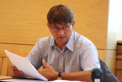 Wójt Zbigniew Szczepański.