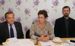 Od lewej: Mariusz Brunka, Marzenna Osowicka i Radosław Sawicki.