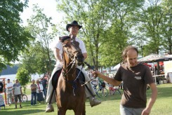 Potyczki sołectw odbywają się również latem w ramach festynu 'Kraina Jezior'.