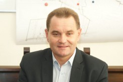Pomysłodawca sportowej imprezy Mariusz Paluch. 