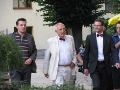 Janusz Korwin - Mikke gościł w Chojnicach między innymi we wrześniu 2011 roku.