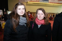 Na zdjęciu uczennice z Technikum nr 3 Sylwia i Joanna.