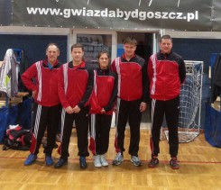 Na zdjęciu od lewej: Leszek Jodaniewski, Rafał Megger, Martyna Pieragowska, Krzysztof Pieragowski, Michał Brieger.