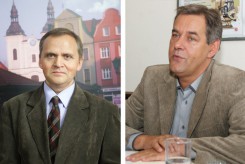 Mariusz Brunka i Arseniusz Finster to na dzień dzisiejszy oficjalni kandydaci na fotel burmistrza.