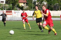 Przy piłce Michał Draszanowski