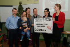 Po koniec ubiegłego roku Wojewódzki Zespół Szkół Policealnych zorganizował kiermasz charytatywny, z którego dochód został przekazany dla Wiktora. 