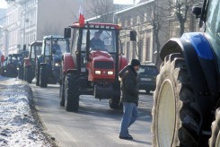 Do protestu w Chojnicach na razie nie doszło. Zdjęcia pochodzi z protestu, który miał miejsce w lutym 2011 roku.