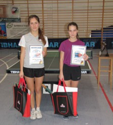 Liderki w swoich kategoriach Martyna Pieragowska i Oliwia Wilczek. 