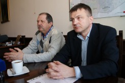Do wzięcia udziału w akcji zachęcają organizatorzy członkowie klubu Aurochs (od lewej): Włodzimierz Wolski i Rafał Winiecki. 