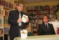 Od lewej Piotr Eichler i Przemysław Zientkowski.