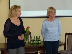 Na zdjęciu od lewej dyrektor departamentu turystyki Marta Chełkowska i prezes Morenki Grażyna Wera-Malatyńska.