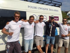Od lewej Dawid Kania, Damian Kosmalski, Jakub Rodziewicz, Paweł Nowicki, Tomasz Lobert. 