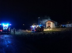 Na przykład na wypadek pożaru, tj. w święta przy Człuchowskiej (fot. KP PSP). 