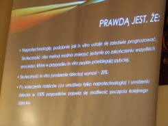 Fragment prezentacji przygotowanej przez radną Marzenną Osowicką. 