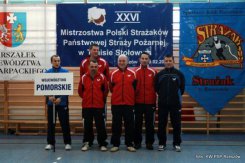 Drużyna reprezentująca województwo Pomorskie z chojniczaninem Michałem Brieger.