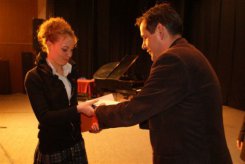 Anna Gliniecka zwyciężyła w konkursie krasomówczym.