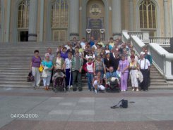 Uczestnicy wycieczki w Licheniu.