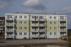 Nowe bloki przy ulicy Kartuskiej i Wielewskiej.