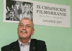 Bogdan Kuffel organizator IX Chojnickiego Filmobrania.  /fot. Daniel Frymark