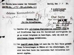 Historycy odnaleźli rozkaz z autografem Hitlera fot. Krzysztof Zasada/RMF FM