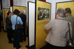 Fot. Krzysztof Różycki  W Chojnicach wystawa cieszyła się sporym zainteresowaniem. 