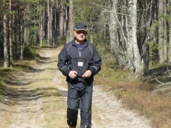 Tomasz Owczarski na trasie.