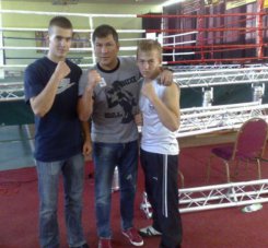 Na zdjęciu Rafał Kuczkowski D.Michalczeski i Sebastian Butkiewicz