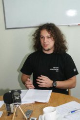 Student Cambridge Szymon Sidor (fot. m.m).