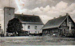  Widok na Konwikt w Chojnicach ok. 1918 r.