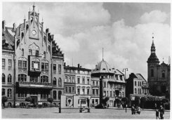 Chojnice. Rynek. Koniec lat 40 – tych.