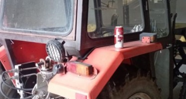 Pijany traktorzysta bez polisy OC i badań technicznych
