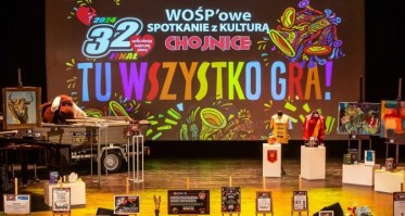 Podczas 'WOŚP-owego Spotkania z Kulturą' w Chojnicach zebrano ponad 120 tys. złotych